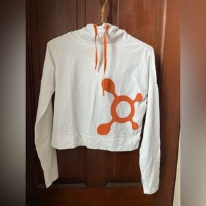 Orangetheory White Hoodie with Orange Logo